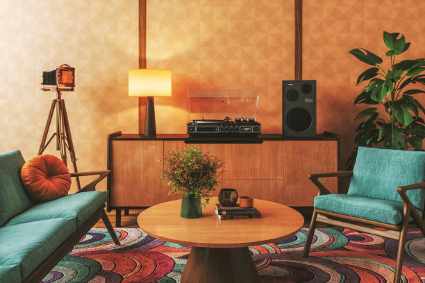 Mid-Century House Colors (1940s–1960s)​