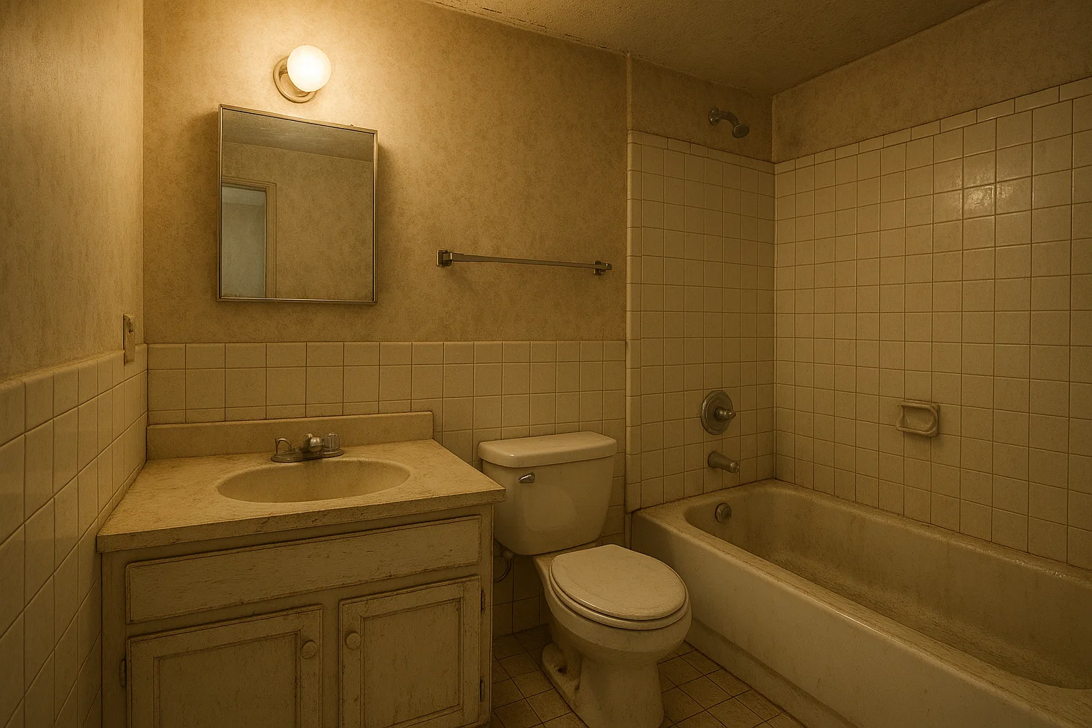 Before Bathroom Remodeling